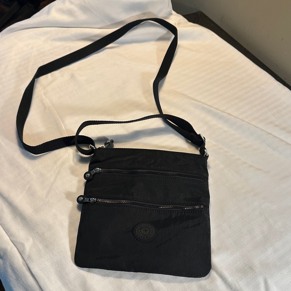 KIPLING Black Crossbody Shoulder Bag for Men